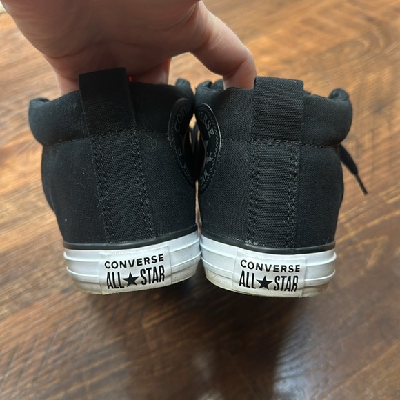 Black mid converses - Picture 2 of 7